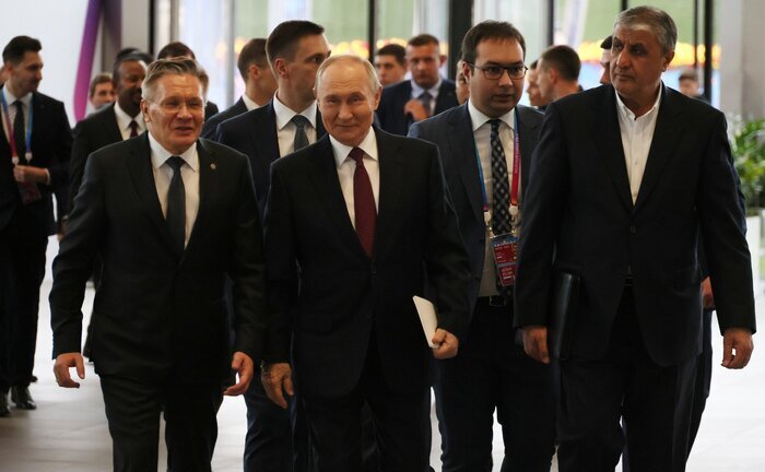 اسلامی: سفر به روسیه، سازنده بود/ آنچه پوتین درباره همکاری اتمی با ایران گفت + فیلم