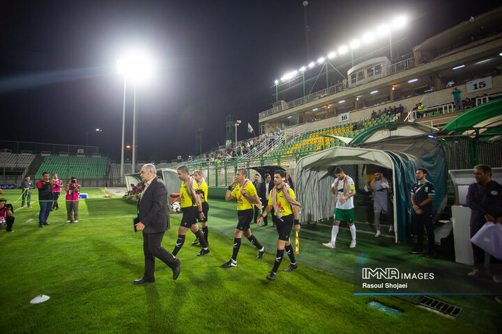 هفته پنجم لیگ برتر فوتبال؛ ذوب آهن - آلومینیوم