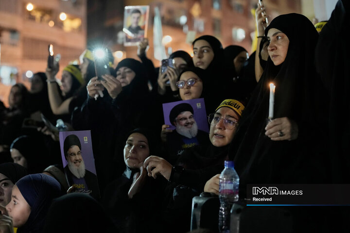 ادای احترام مردم لبنان به شهدای مقاومت