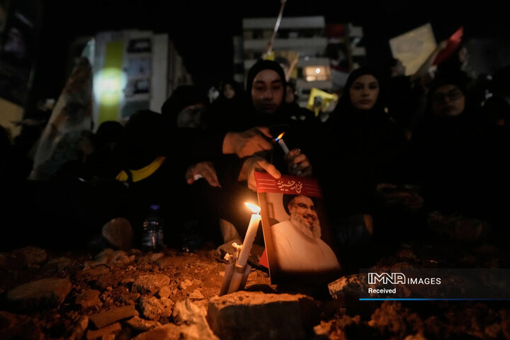 ادای احترام مردم لبنان به شهدای مقاومت