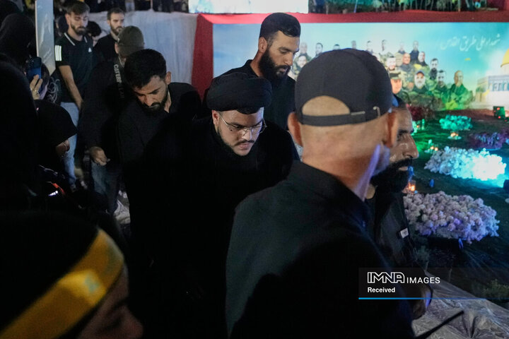 ادای احترام مردم لبنان به شهدای مقاومت