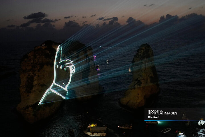 ادای احترام مردم لبنان به شهدای مقاومت