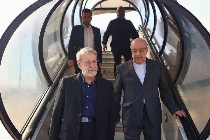 لاریجانی وارد بیروت شد