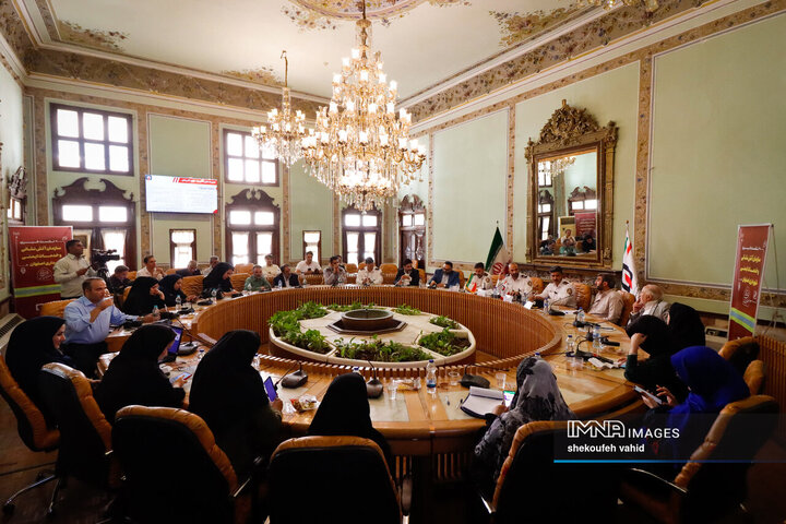 نشست خبری مدیرعامل سازمان آتش‌نشانی و خدمات ایمنی شهرداری اصفهان