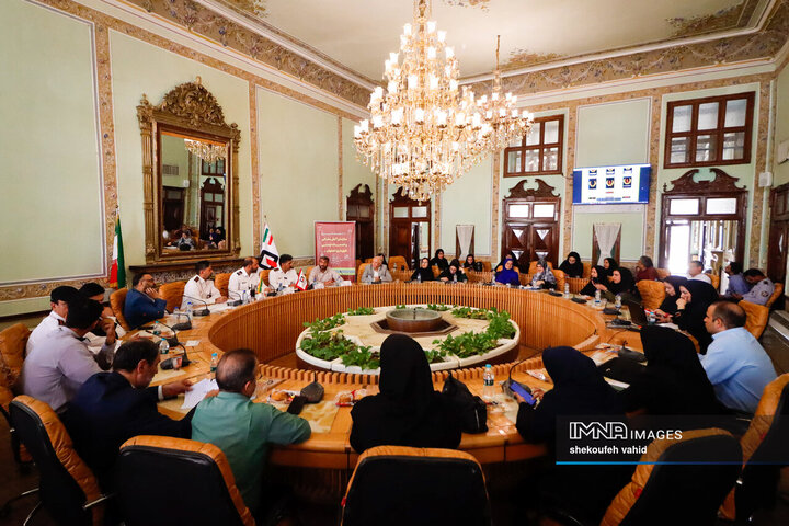 نشست خبری مدیرعامل سازمان آتش‌نشانی و خدمات ایمنی شهرداری اصفهان