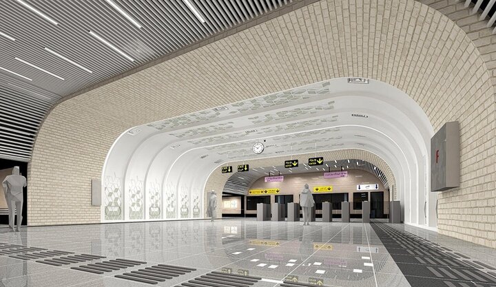 قطار توسعه متروی تهران در ایستگاه تامین اعتبار