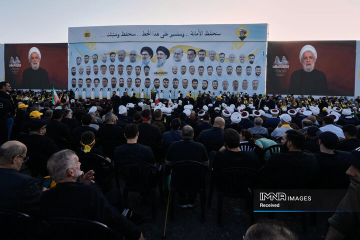 ادای احترام مردم لبنان به شهدای مقاومت