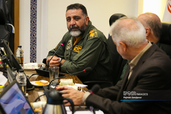 سرهنگ خلبان علیرضا شیرپور فرمانده پایگاه هشتم شکاری شهید عباس بابایی