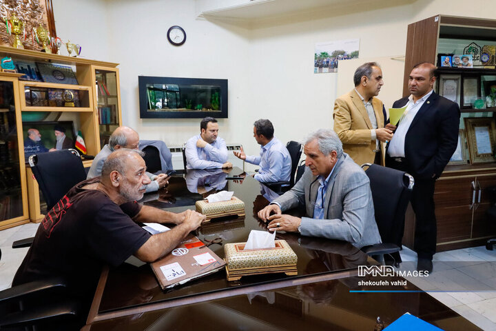 کمیته نظارتی شورای شهر اصفهان در منطقه 6 شهرداری