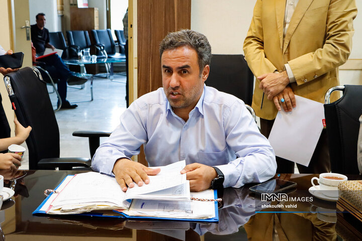 علی باقری مدیر منطقه 6 شهرداری اصفهان