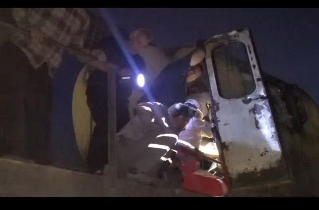 ۲ مصدوم در برخورد لوکوموتیو با واگن قطار باری در ایستگاه راه آهن اردکان