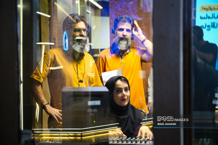 پشت صحنه برنامه تلویزیونی «اصفهان من»