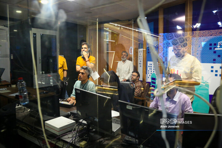 پشت صحنه برنامه تلویزیونی «اصفهان من»