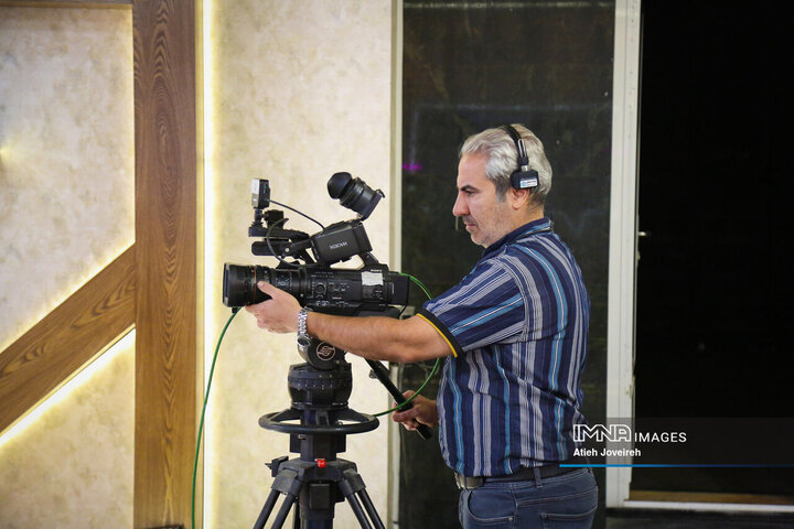پشت صحنه برنامه تلویزیونی «اصفهان من»