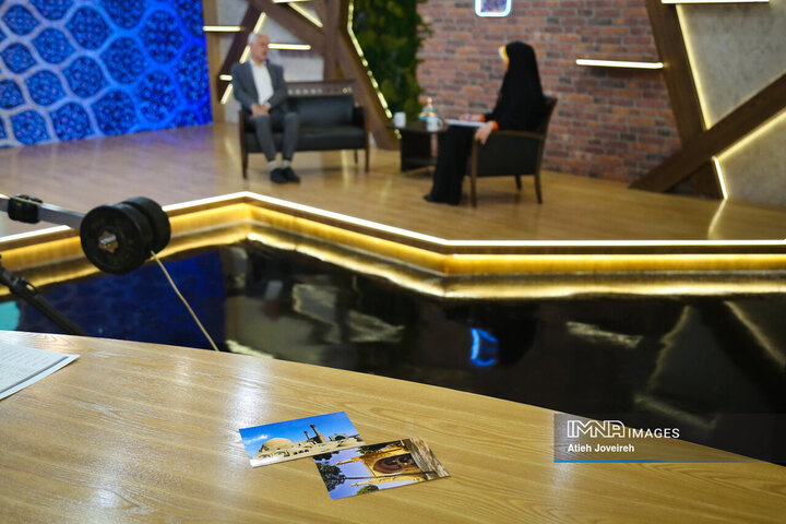 پشت صحنه برنامه تلویزیونی «اصفهان من»