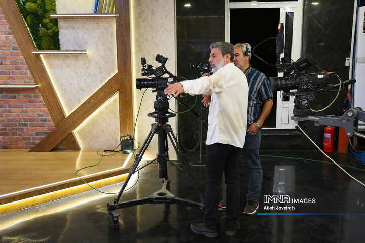 پشت صحنه برنامه تلویزیونی «اصفهان من»