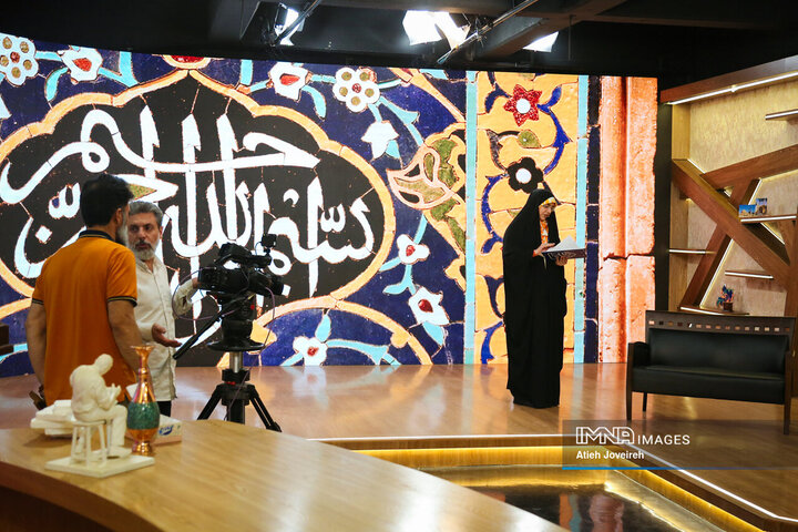 پشت صحنه برنامه تلویزیونی «اصفهان من»