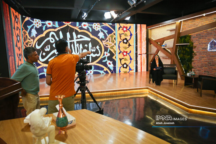 پشت صحنه برنامه تلویزیونی «اصفهان من»