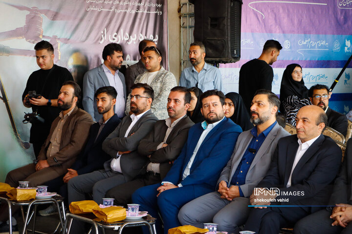 آیین بهره‌برداری از تجهیزات جدید ایمنی و آتش‌نشانی اصفهان