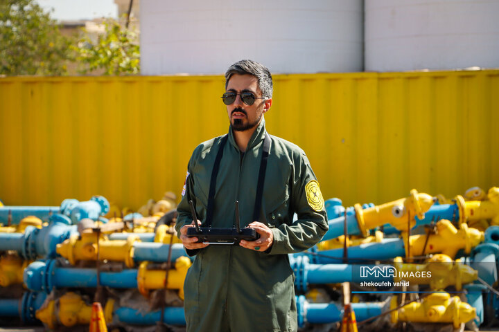 آیین بهره‌برداری از تجهیزات جدید ایمنی و آتش‌نشانی اصفهان