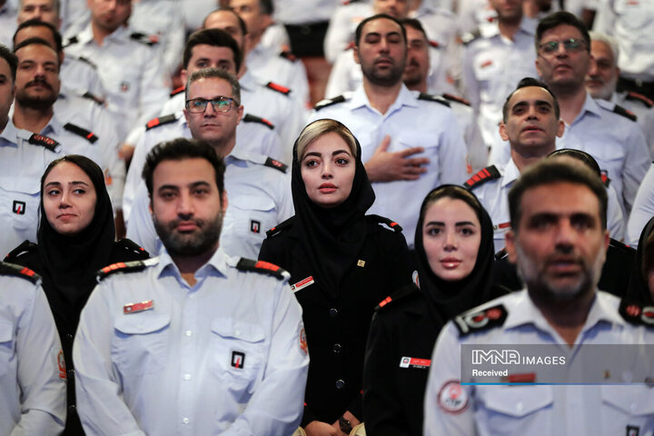 مراسم گرامیداشت روز آتش‌نشانی