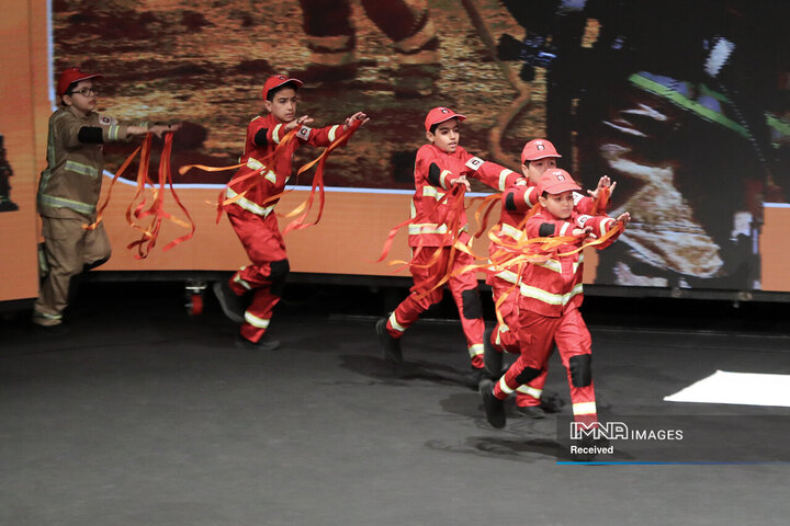 مراسم گرامیداشت روز آتش‌نشانی