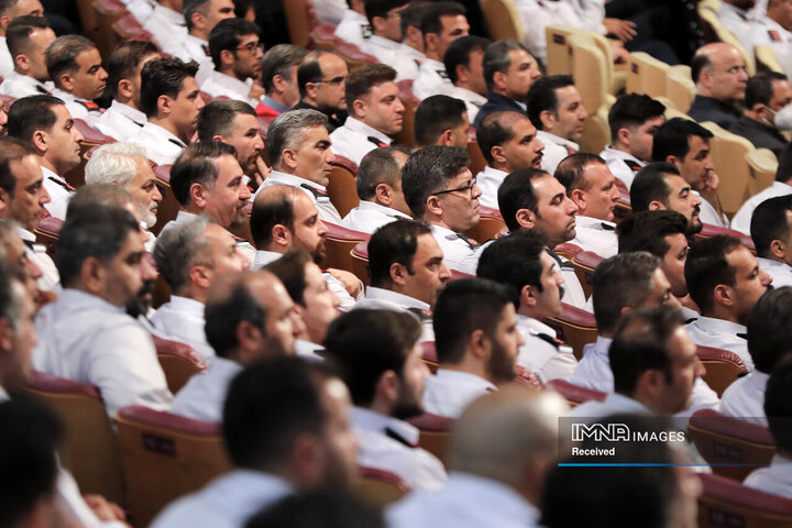 مراسم گرامیداشت روز آتش‌نشانی