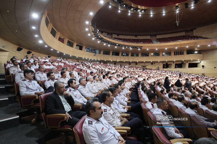 مراسم گرامیداشت روز آتش‌نشانی