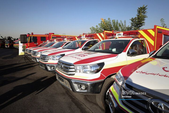 مراسم گرامیداشت روز آتش‌نشانی