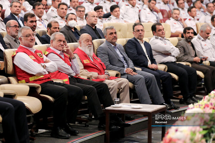 مراسم گرامیداشت روز آتش‌نشانی