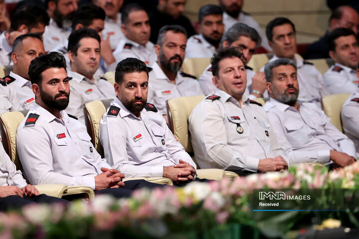 مراسم گرامیداشت روز آتش‌نشانی