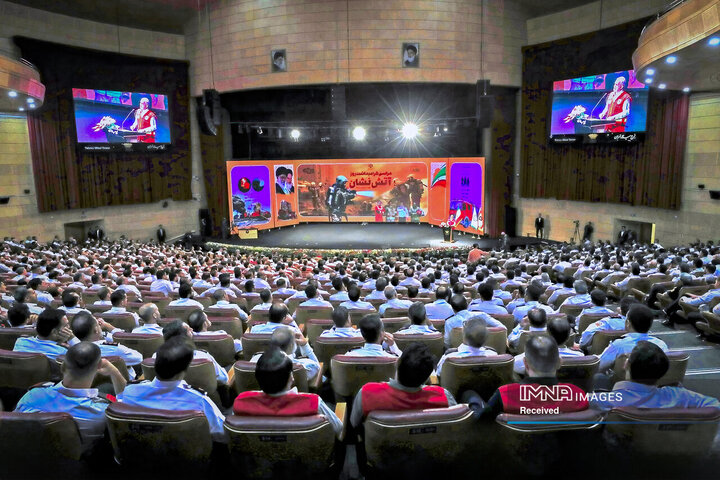 مراسم گرامیداشت روز آتش‌نشانی