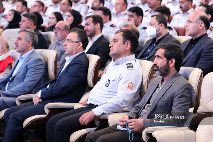 مراسم گرامیداشت روز آتش‌نشانی