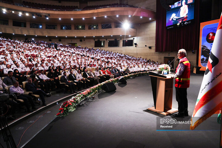 مراسم گرامیداشت روز آتش‌نشانی