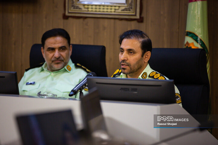 مسعود طریفی معاون فرهنگی، اجتماعی فرمانده انتظامی استان اصفهان