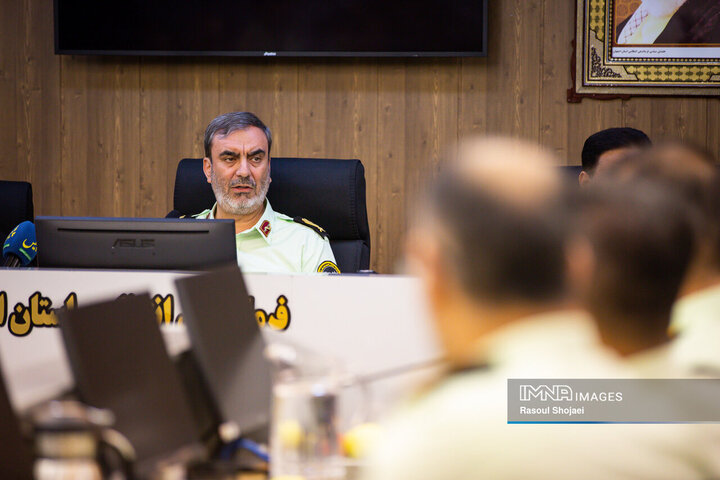 سردار حمید علینقیان پور فرمانده انتظامی استان اصفهان