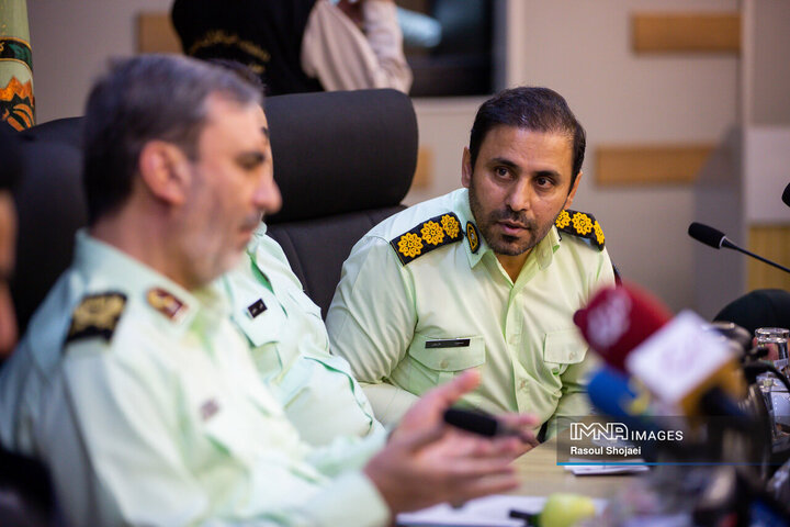 مسعود طریفی معاون فرهنگی، اجتماعی فرمانده انتظامی استان اصفهان