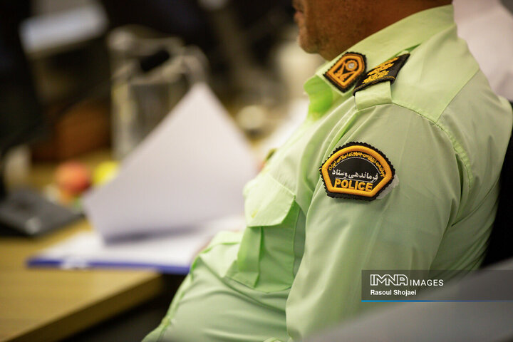 نشست خبری فرمانده انتظامی استان اصفهان