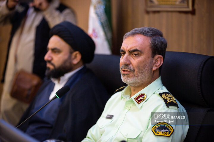 سردار حمید علینقیان پور فرمانده انتظامی استان اصفهان