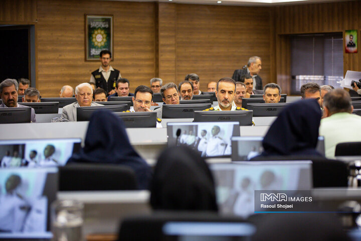 نشست خبری فرمانده انتظامی استان اصفهان