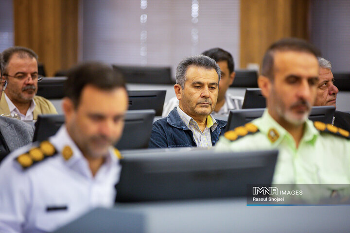 نشست خبری فرمانده انتظامی استان اصفهان