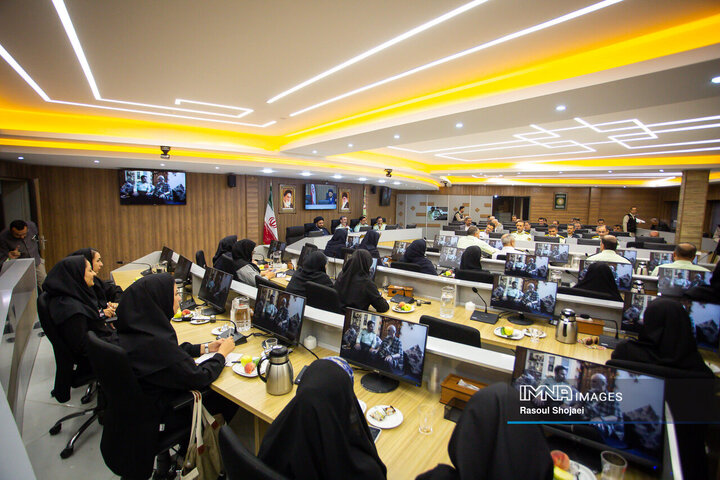 نشست خبری فرمانده انتظامی استان اصفهان