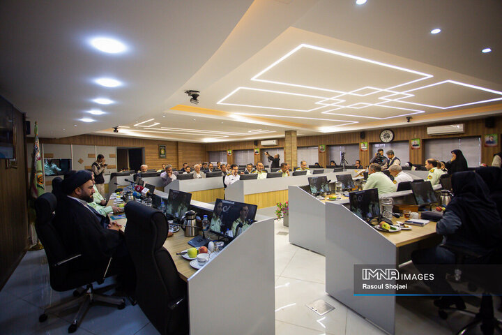 نشست خبری فرمانده انتظامی استان اصفهان