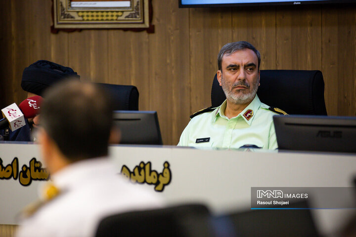 سردار حمید علینقیان پور فرمانده انتظامی استان اصفهان