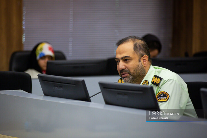 نشست خبری فرمانده انتظامی استان اصفهان