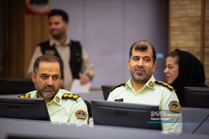 نشست خبری فرمانده انتظامی استان اصفهان