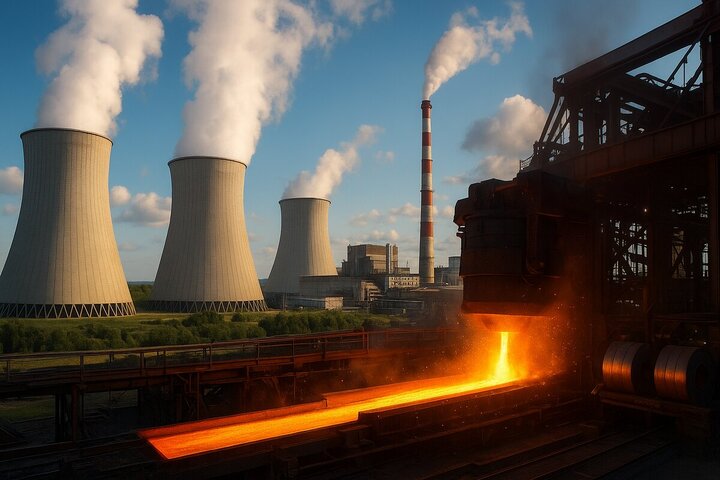 انرژی هسته‌ای؛ ناجی سبز صنعت فولاد در مسیر کربن صفر