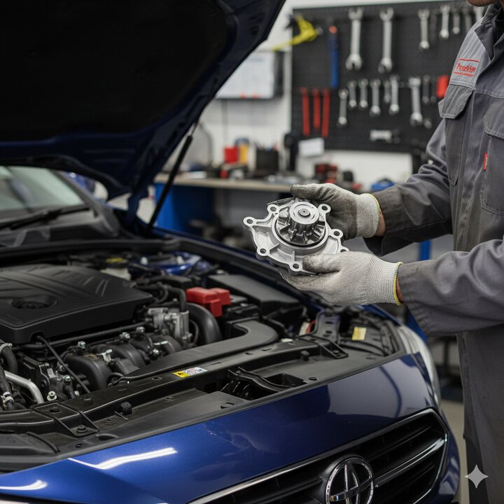 دلایل و علایم خرابی واتر پمپ خودرو | هنگام خرابی واتر پمپ چه باید کرد؟