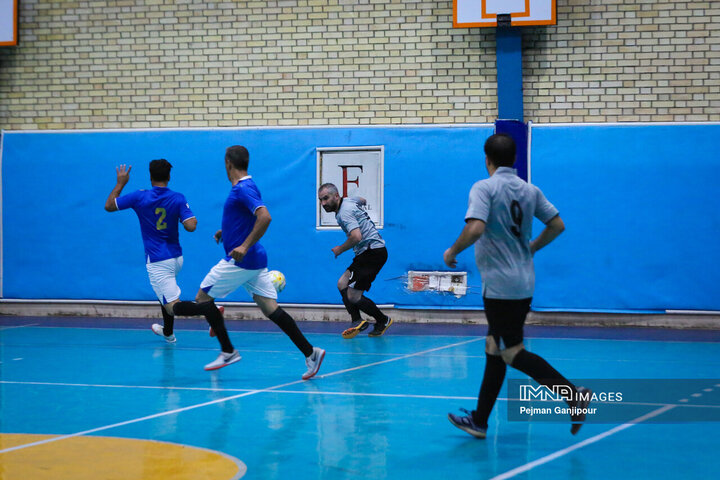 مسابقات فوتسال کارکنان شهرداری اصفهان
