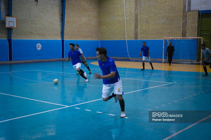 مسابقات فوتسال کارکنان شهرداری اصفهان